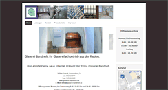 Desktop Screenshot of glaserei-popp.de